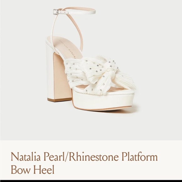 Loeffler Randall platform 4.5 heel